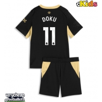 Manchester City Jeremy Doku #11 Replica Away Minikit 2026-27 Short Sleeve (+ pants)